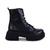 Bota Feminina Giulia Domna Coturno Preta - 5330 Preto