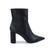 Bota Feminina Lia Line Cano Baixo Couro Preta - 2322 Preto