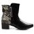 Bota feminina mooncity cano curto salto montaria 72065 71021 Preto