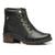 Bota Feminina Pegada 281409 Couro Preto