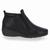 Bota Feminina Piccadilly Maxi Anabela Cano Curto maxitherapy  Ortopédica Classica Preto