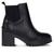 Bota Feminina Ramarim Chelsea Tratorada Preto Preto