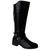 Bota Feminino Montaria Cano Longo Conforto Mooncity 72109 Salto Baixo Preto