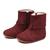 Bota Franja Infantil Bili Bilu Couro Nobuck Marsala 1814 Lotus