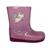 Bota Galocha Menina Infantil Luelua Unicornio 41426 Pink Pink