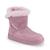 Bota Infantil BIBI Urban Boots Com Pêlos Feminino Rosa quartzo