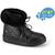 Bota Infantil Bibi Urban Boots Impermeável com Pelo Preto