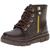 Bota infantil coturno lily kids 16030 Café