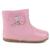 Bota Infantil Feminina Com Laço Antiderrapante Rosa Klin Rosa ballet