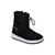 Bota Infantil Feminina Ortopé Bliss Boot Detalhe Coração Glitter Preta Preto