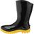 Bota Marluvas Preta Solado Amarelo (Cano Medio) 36 Par 6946036 Preto