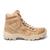 Bota Masculina Adventure Estilosa Em Couro Cano Curto Coturno Confortável Resistente Elegante Areia