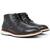 Bota Masculina Ferracini Kingston 24h Casual Couro Elástico Conforto 6153-675 Preto