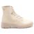 Bota Mississipi Coturno Cadarço Tratorado Feminino Q7875 Creme