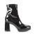 Bota mississipi feminina salto bloco meia pata q8641 Preto, Preto, Preto