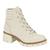 Bota Moleca Coturno Feminino Cano Curto 5338 107 Branco, Off