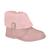 Bota Molekinha Infantil Feminino Lã Com Ziper 2706 317 Rosa