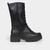 Bota Mooncity Cano Alto Feminina Preto