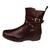 Bota Mooncity Cano Curto Detalhes - 71126 Marrom