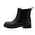 Bota Petite Jolie Boston Cano Curto Peluciada - PJ7207 Preto