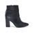 Bota Salto Bloco Via Marte Feminina 233502 - Preto Preto