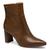 Bota Tanara Cano Curto Feminina Couro T8374 Canela