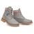 Bota Timberland Feminina de Couro Cor Gray and Pink Gray