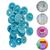 Botao De Pressão Plastico Ritas N12 Pacotes Com 50 Jogos de Botões Coloridos Botão Rita Azul Bebe