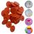 Botao De Pressão Plastico Ritas N12 Pacotes Com 50 Jogos de Botões Coloridos Botão Rita Pessego
