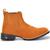 Botas Masculinas Country Texana Brete Boots de Cano Curto Bico Quadrado Caramelo