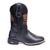 Botas Masculinas Texana Couro Country Moda Agroboy Bruta Sola Costurada Preto eua cobre