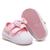 Botinha Infantil Bebê Feminina Casual Primeiros Passos Kids Luxuosa Tênis rosa n