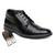 Botinha Social Sapato Masculino com Cadarço + Cinto (G45043-44) Preto