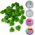 Botões De Pressão Plastico Ritas de Coração 10mm Pacote com 50 Botão Varias Cores Verde Alface