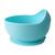 Bowl de Silicone com Ventosa Pote para Papinha Pratinho Infantil Refeição Introdução Alimentar do Bebê Azul