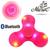 Brinquedo Anti Stress Hand Spinner Musical Bluetooth Com Led Regarregavel Menina