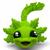 Brinquedo BABY AXOLOTE Articulado Axolotl Fidget Toy Sensorial Anti Stress e de Alívio Ansiedade Verde maça