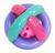 Brinquedo Bola Maluquinha Infantil Para Bebê Com Chocalho Macia e Leve - Mercotoys 2