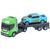 Brinquedo Caminhão Com Pick Up Mini Reboque Guincho - Bs Toys Verde