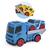 Brinquedo Caminhão Plataforma Com Carro Pro Tork Pro Team Usual Azul