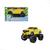 Brinquedo Carrinho Carro Monster Truck Adventur Camionete Kendy Amarelo
