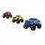 Brinquedo Carrinho Carro Monster Truck Adventur Camionete Kendy Vermelho