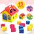 Brinquedo educativo amor de casinha com 12 formas geométricas infantil Amarelo