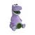 Brinquedo Educativo Baby Rex Bolinhas Roxo