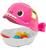 Brinquedo Educativo Bebê Jack Tubarão - Mercotoys Rosa