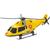 Brinquedo Helicóptero Grande 30 Cm Meninos - Bs Toys Amarelo