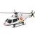 Brinquedo Helicóptero Grande 30 Cm Meninos - Bs Toys Branco