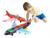 Brinquedo infantil avião Com Som Luzes Coloridas A-380 Bate e Volta Aviãozinho Azul