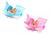 Brinquedo Infantil Avião Musica Gira 360 Bate E Volta Azul E Rosa Rosa
