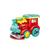 Brinquedo Infantil Educativo Trenzinho Pisca E Gira Musical Locomotiva Brilha Som Plastico Transparente Menino Reforçado Vermelho